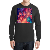 Woman On A Parade Long Sleeve Shirts | Artistshot