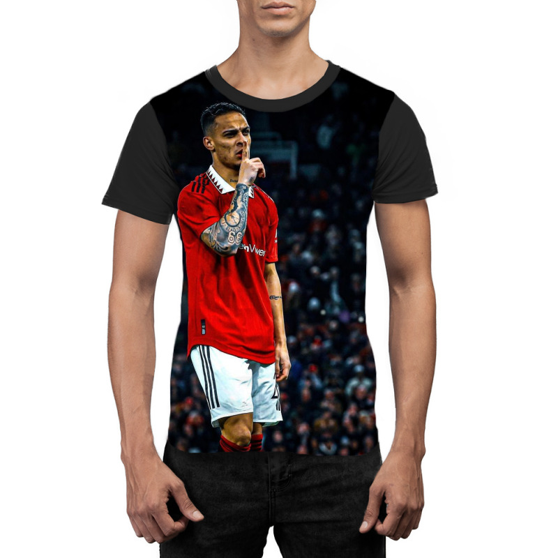 Antony Matheus Dos Santos Graphic T-shirt by FootballArtis | Artistshot