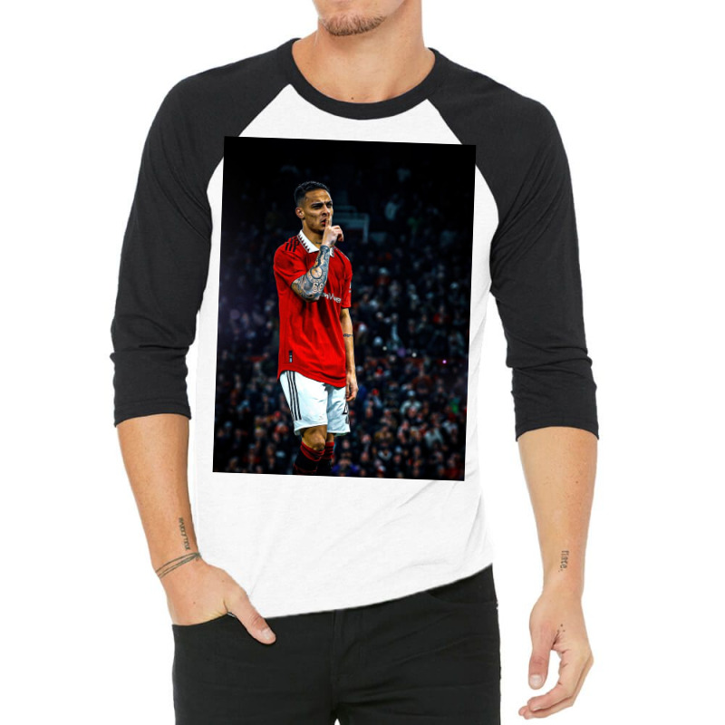 Antony Matheus Dos Santos 3/4 Sleeve Shirt by FootballArtis | Artistshot