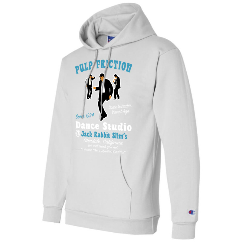 Pulp Friction Dance Studio Champion Hoodie by bakshnoisrit | Artistshot