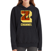 Z Channel Vintage Hoodie | Artistshot