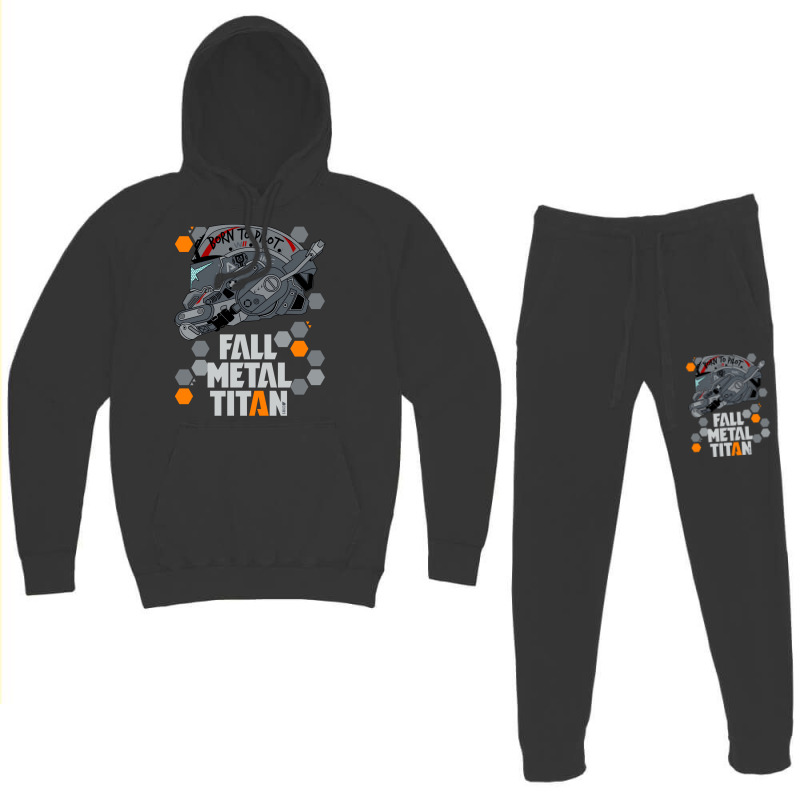 Fall Metal Titan Hoodie & Jogger Set | Artistshot