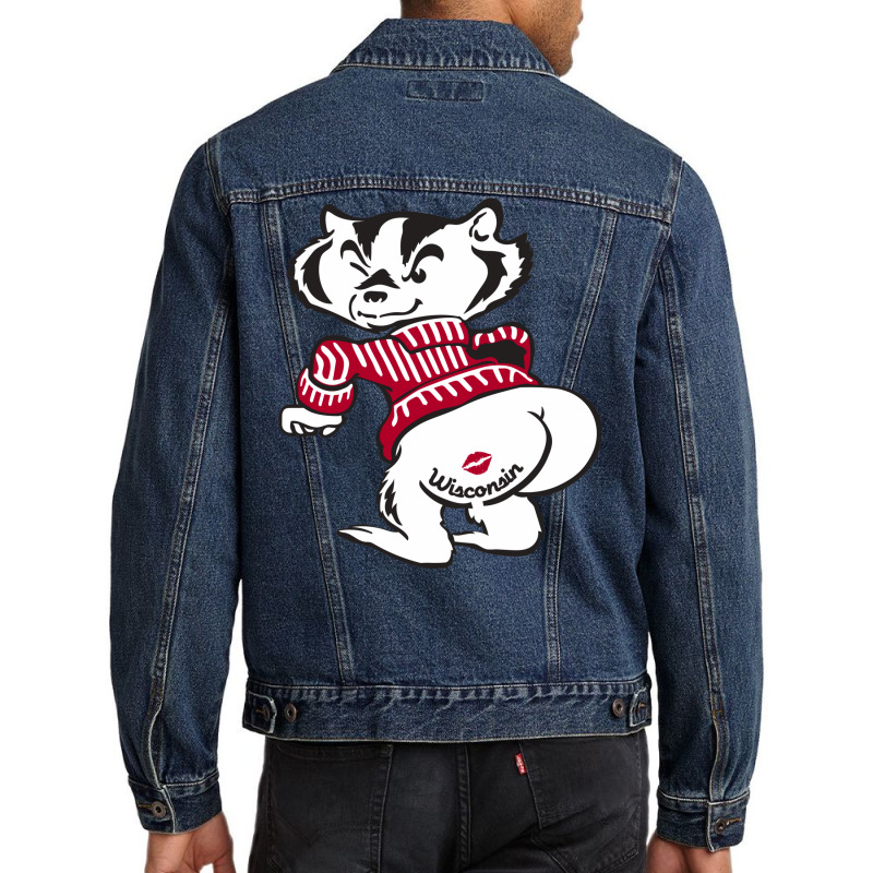 Kiss My Dairy Air Men Denim Jacket | Artistshot