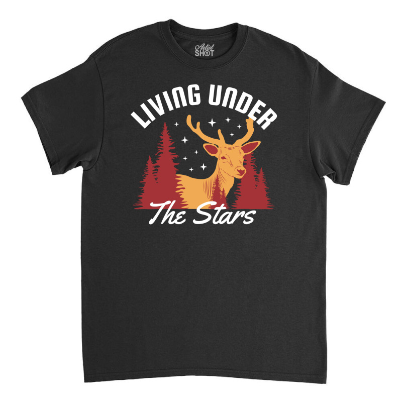 Living Under The Stars Classic T-shirt by April Shop | Artistshot