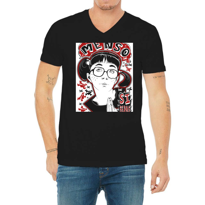 La Chilindrina V-neck Tee | Artistshot