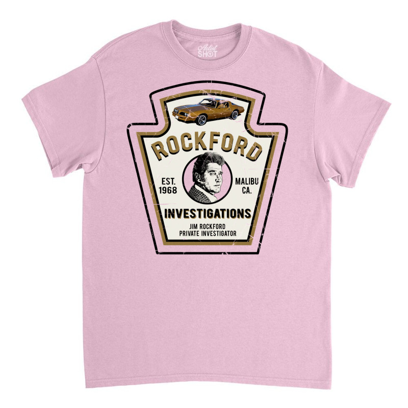 Rockford Investigations Emblem Classic T-shirt by bakshnoisrit | Artistshot