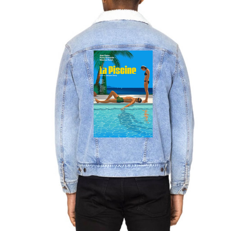 La Piscine Unisex Sherpa-lined Denim Jacket | Artistshot