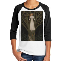 Angel In The Dark Forest Youth 3/4 Sleeve | Artistshot