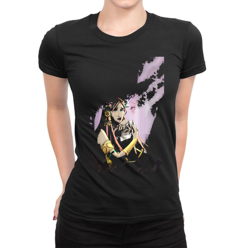 Ares And Aphrodite Hades Games Ladies Fitted T-Shirt by Timothy90 | Artistshot