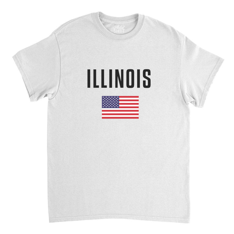 Illinois Classic T-shirt by Chris Ceconello | Artistshot