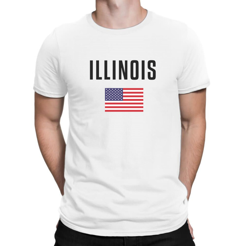 Illinois T-Shirt by Chris Ceconello | Artistshot