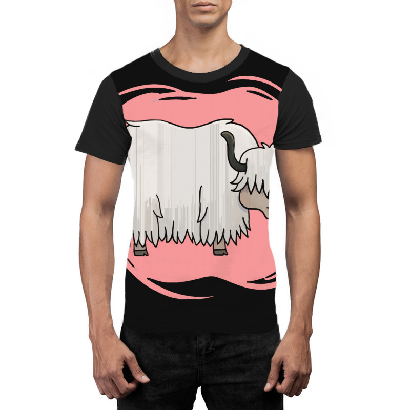 Yak,cute Yak Girl Yak Graphic T-shirt | Artistshot