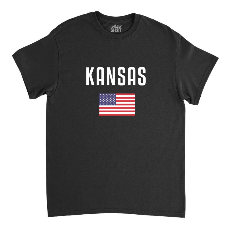 Kansas Classic T-shirt by Chris Ceconello | Artistshot