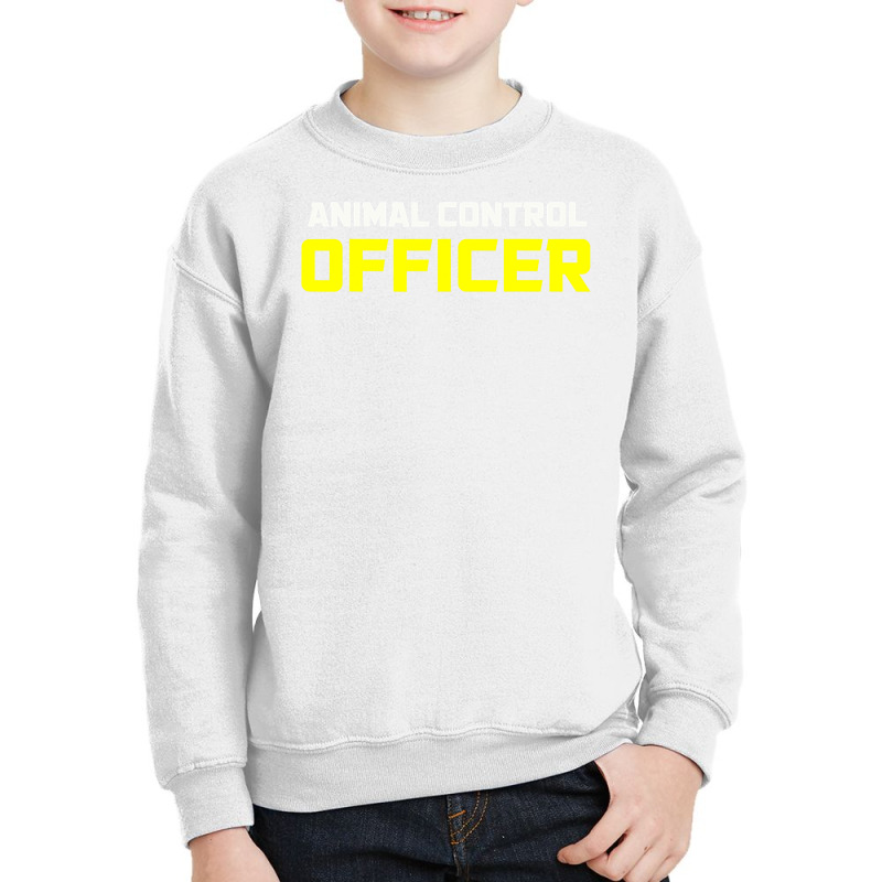 Animal Control Officer Halloween Costume Youth Sweatshirt by Darlyssia89 | Artistshot