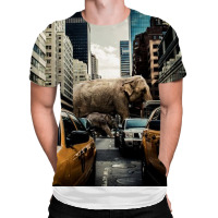 Huge Elephant All Over Men's T-shirt | Artistshot