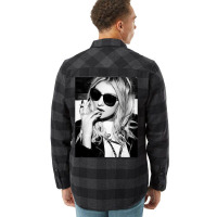 Taylor Momsen Bw Flannel Shirt | Artistshot