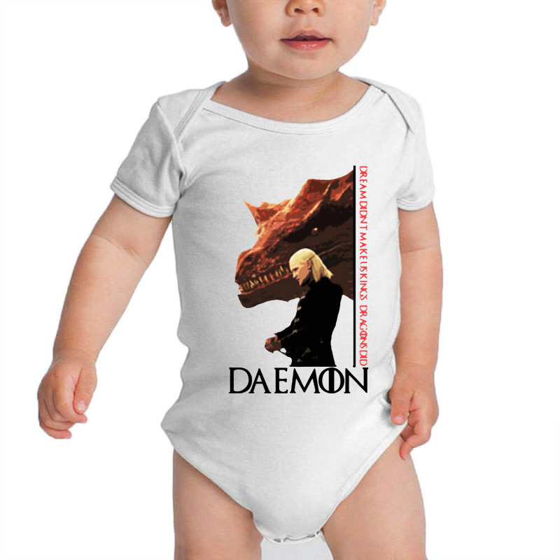 Daemon And Caraxes House Of The Dragon Baby Bodysuit by Kimonos | Artistshot