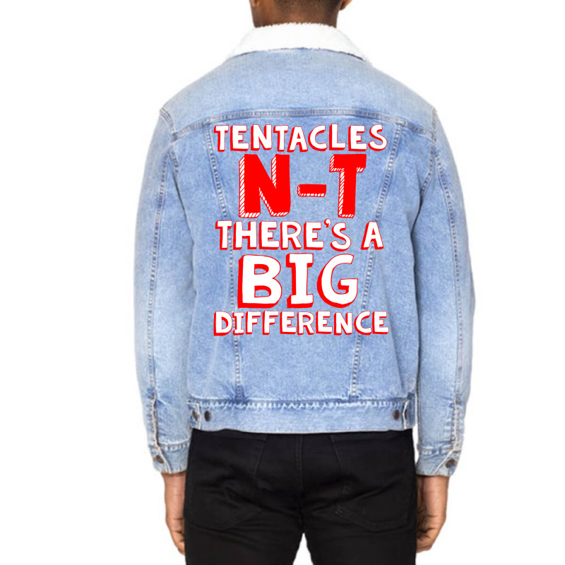 Tentacles N   T Unisex Sherpa-lined Denim Jacket | Artistshot