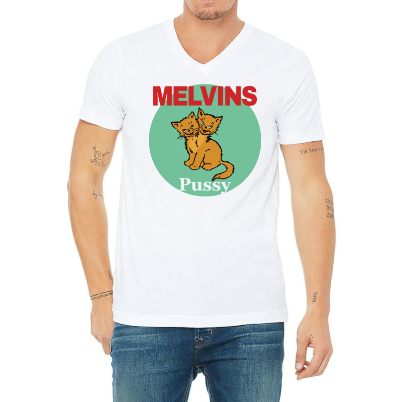 Melvins Houdini Cat Colour V-neck Tee | Artistshot