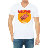 Melvins Houdini Piggy Colour V-neck Tee | Artistshot