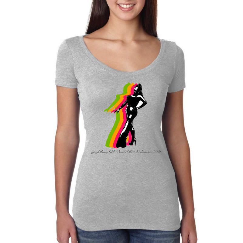 Leigh Bowery Women's Triblend Scoop T-shirt by kahalhijamah | Artistshot