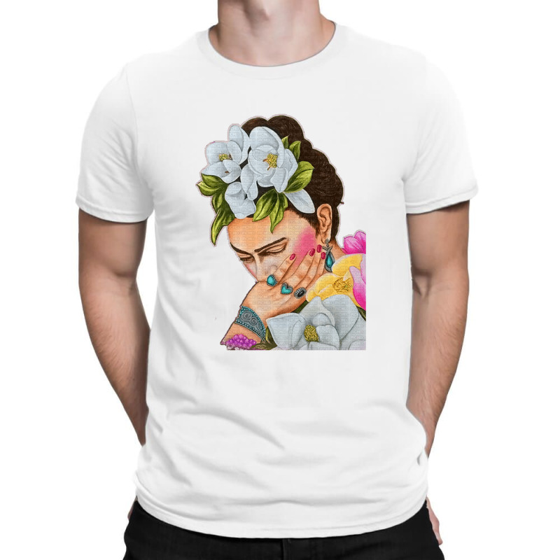 Frida Kahlo Side T-Shirt by MarilyneNader | Artistshot