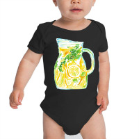 Lemonade Wall Watercolor T  Shirt Lemonade Wall Poster Watercolor T  S Baby Bodysuit | Artistshot