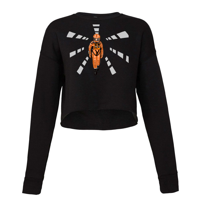 2001   A Space Odyssey Illustration Cropped Sweater by dhibwade9 | Artistshot