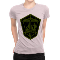 Mithril Emblem   Subdued Ladies Fitted T-shirt | Artistshot