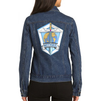 Mithril Emblem 3d Ladies Denim Jacket | Artistshot