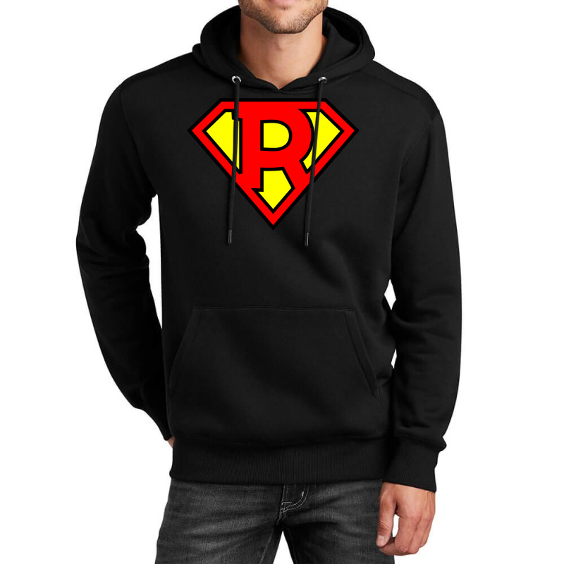 Letter R  Super Letter Vol.1 Unisex Hoodie by saheakamkuns | Artistshot