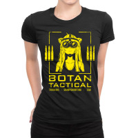 Botan Tactical   Yellow Ladies Fitted T-shirt | Artistshot