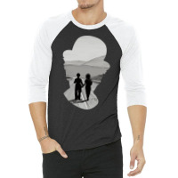 Modern Times Ending Illustration 3/4 Sleeve Shirt | Artistshot