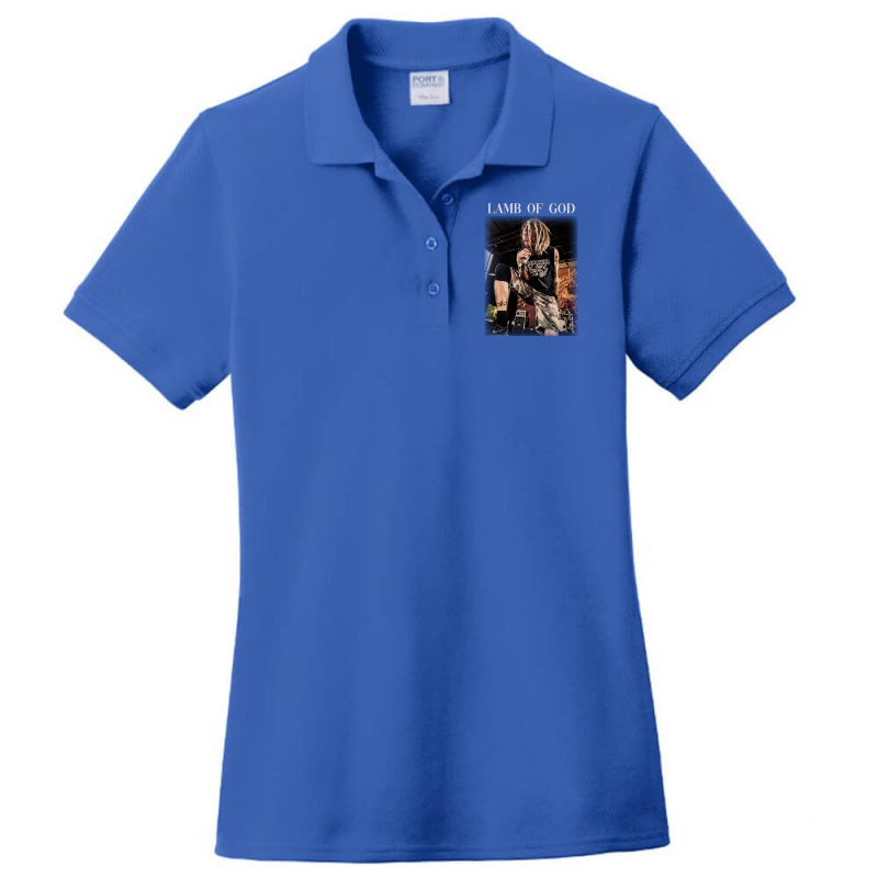 Just Scream It Randy Blythe Ladies Polo Shirt by kamoufajicg | Artistshot