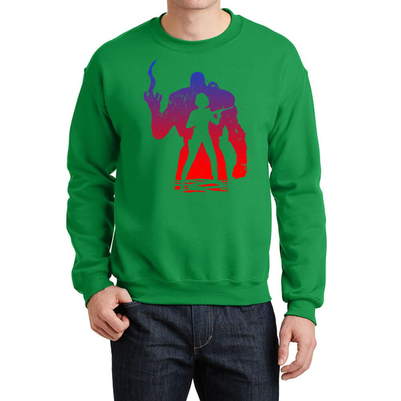 Nemesis X Jill   Color Crewneck Sweatshirt by aldeeblariik | Artistshot