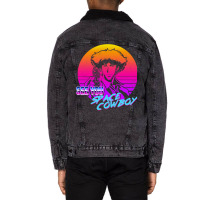 Neon Cowboy Unisex Sherpa-lined Denim Jacket | Artistshot