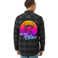 Neon Cowboy Flannel Shirt | Artistshot