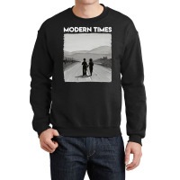 Charly Chaplin   Modern Times Crewneck Sweatshirt | Artistshot