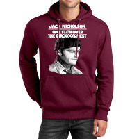 One Flew Over The Cuckoo's Nest With Title Illustration Unisex Hoodie | Artistshot