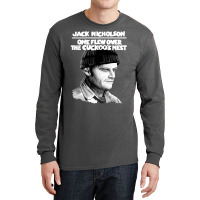 One Flew Over The Cuckoo's Nest With Title Illustration Long Sleeve Shirts | Artistshot