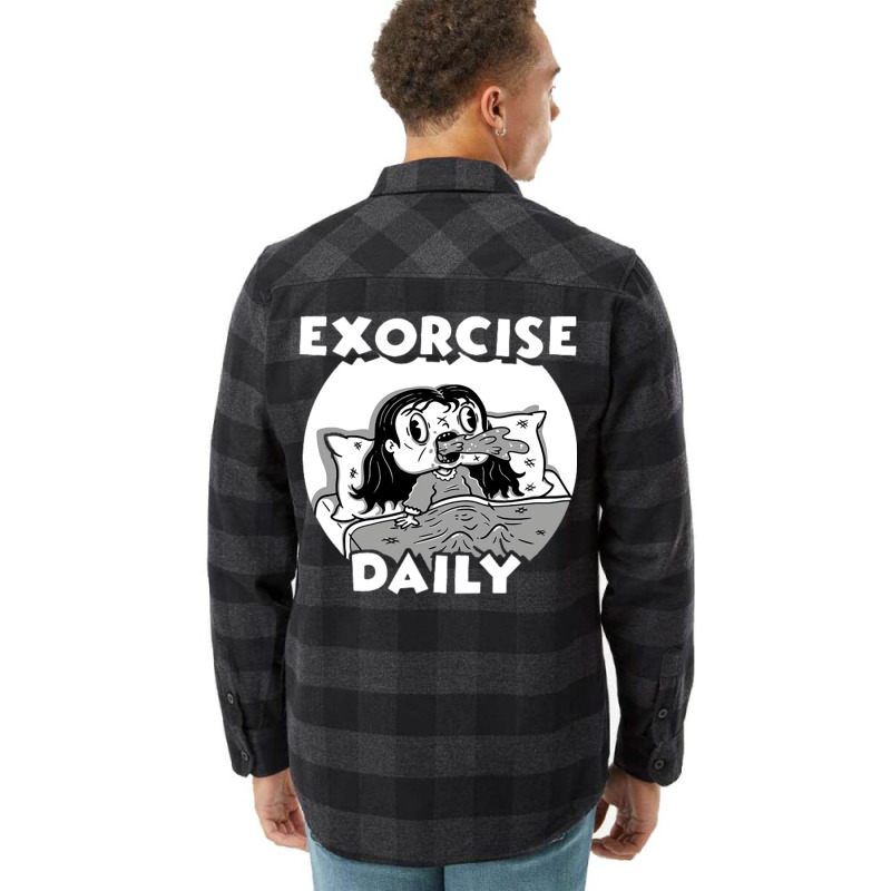 Daily Exorcism Flannel Shirt | Artistshot