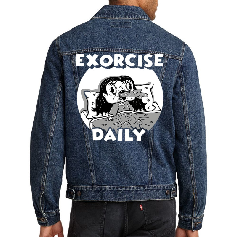 Daily Exorcism Men Denim Jacket | Artistshot