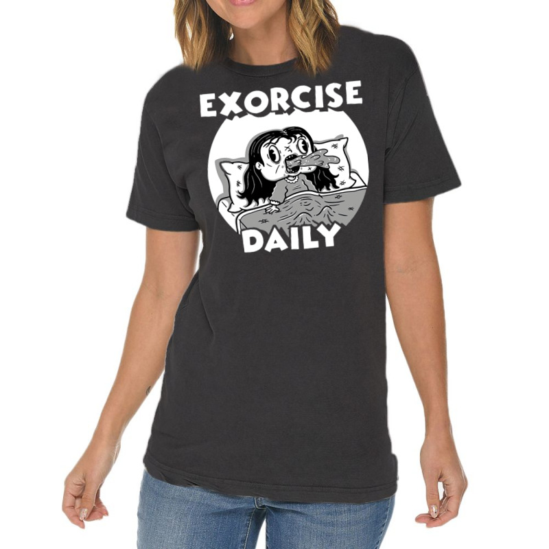 Daily Exorcism Vintage T-shirt | Artistshot