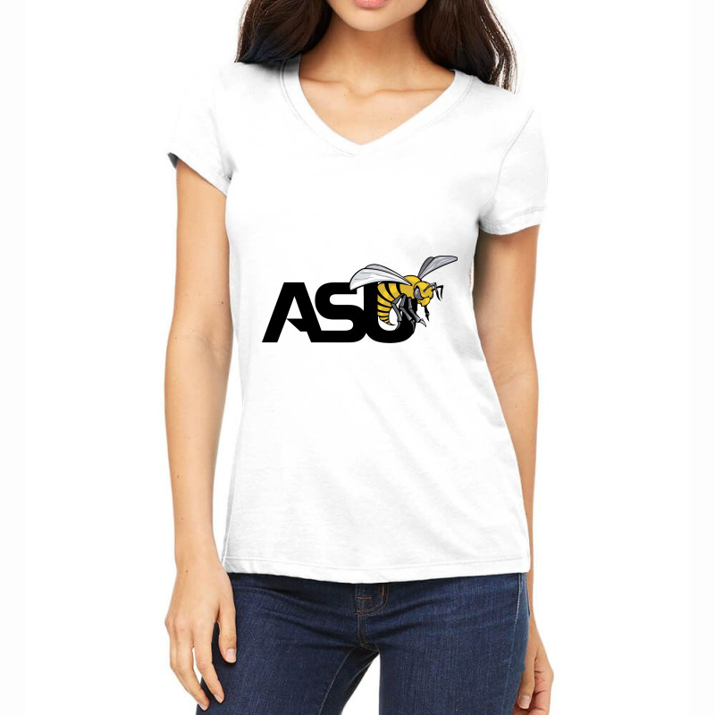 Alabama.state.hornets.us Women's V-Neck T-Shirt by Alexavier | Artistshot