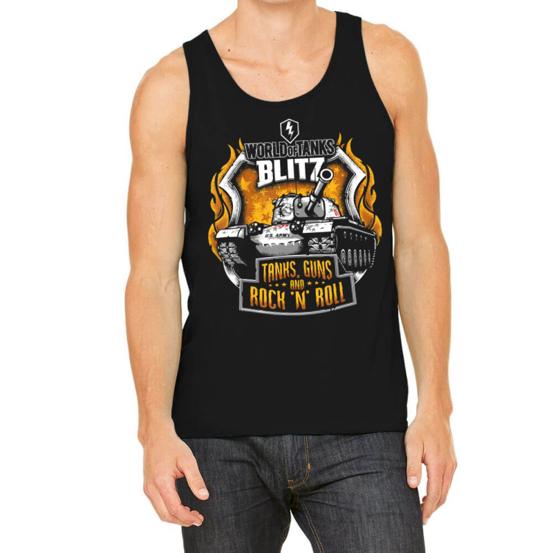 World Of Tanks Blitz Rock 'n' Roll Tank Top by saucedogarrymfj | Artistshot