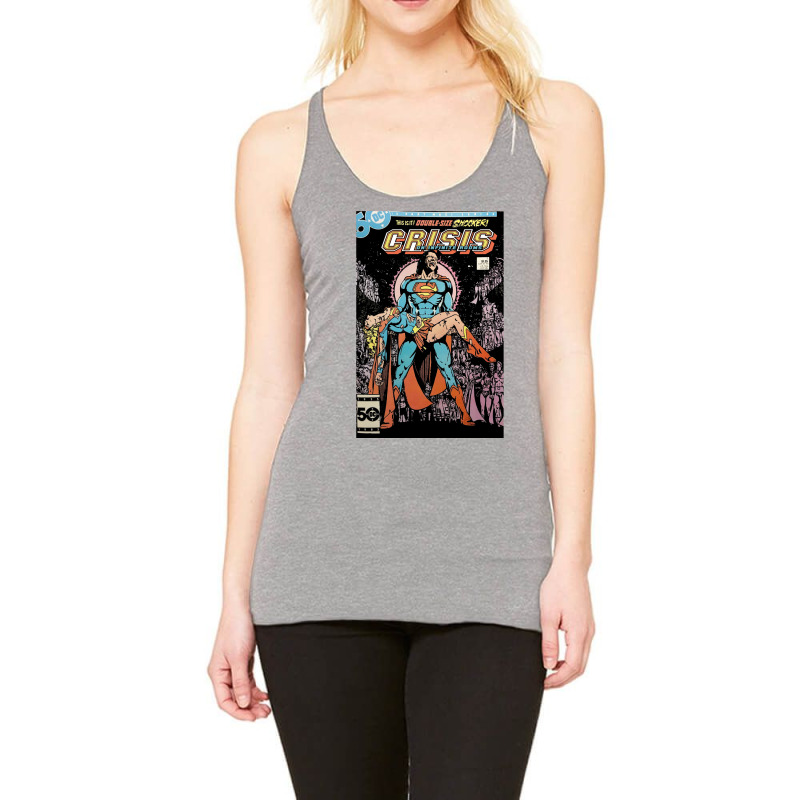 Crisis On Infinite Rooms Racerback Tank by algievelinm | Artistshot