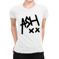 Ashton Ash Cropped | Black Ladies Fitted T-shirt | Artistshot