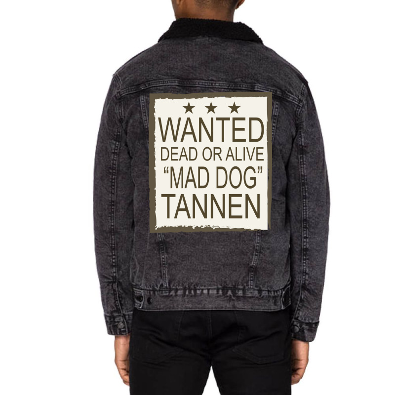 Wanted Dead Or Alive Unisex Sherpa-lined Denim Jacket | Artistshot