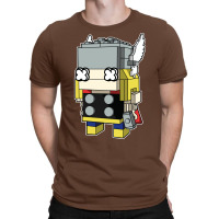 The God Of Thunder Brick Head T-shirt | Artistshot