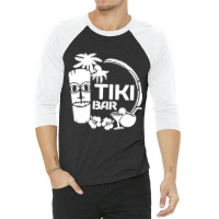 Tiki Bar 3/4 Sleeve Shirt | Artistshot